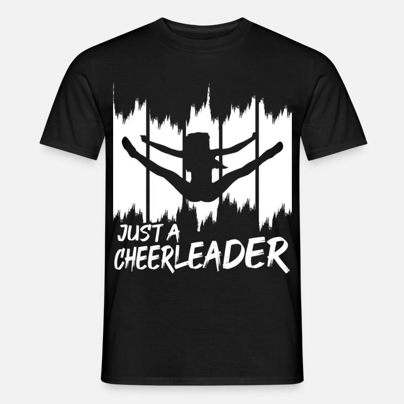 Nur eine Cheerleaderin - Männer T-Shirt - Schwarz