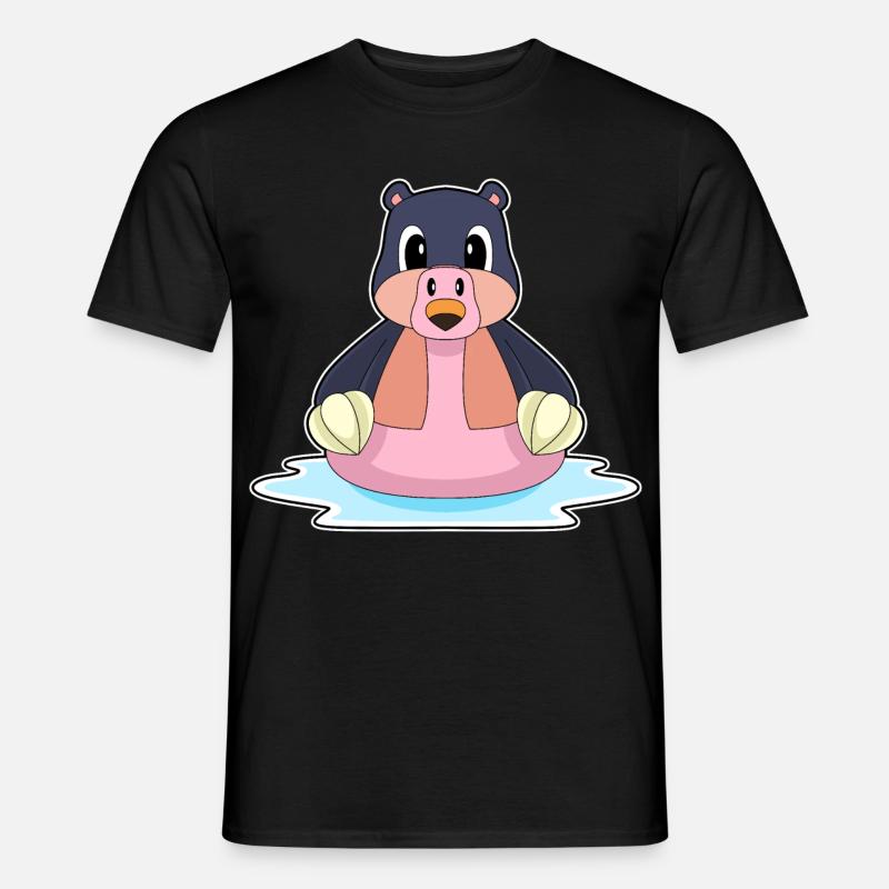 Mole Flamingo - Men's T-Shirt - black