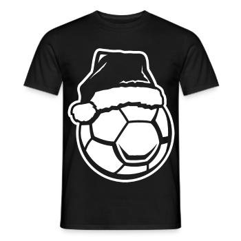 Noël de handball - T-shirt homme - noir - Devant - AI Model Male 178 light (178cm)