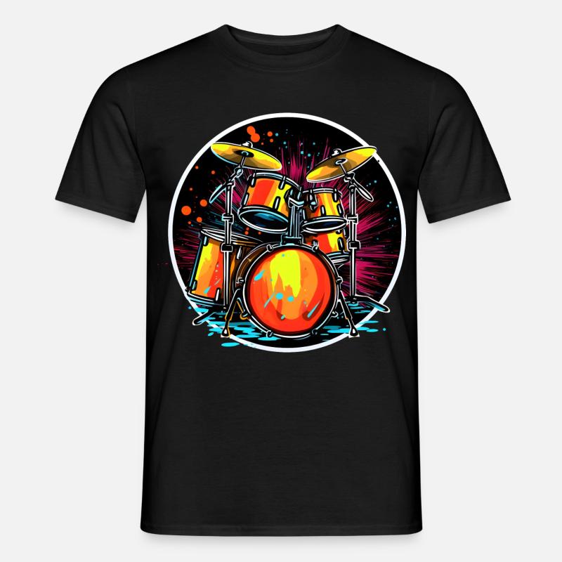 Trapset Portrait - Männer T-Shirt - Schwarz