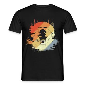 Karate Graphics - Men's T-Shirt - black - Front - AI Model Male 178 light (178cm)