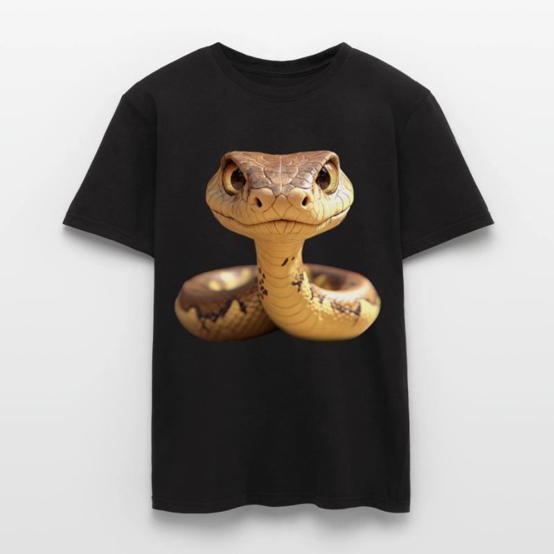 Serpent Python Cobra Mamba Serpent à sonnettes Serpent T-shirt homme