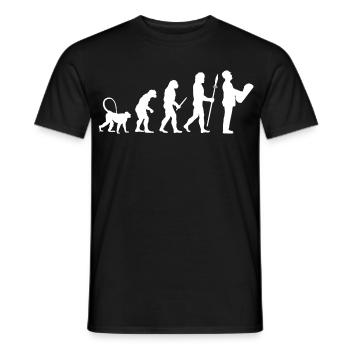 Le développement d’un architecte - T-shirt homme - noir - Devant - AI Model Male 178 light (178cm)