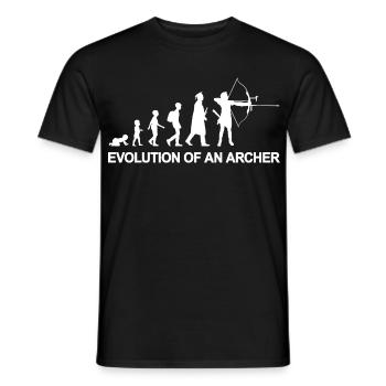 Kind zum Bogenschützen - Männer T-Shirt - Schwarz - Vorne - AI Model Male 178 light (178cm)