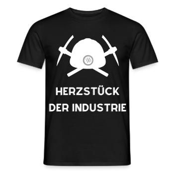 Kohlegräber vereint - Männer T-Shirt - Schwarz - Vorne - AI Model Male 178 light (178cm)