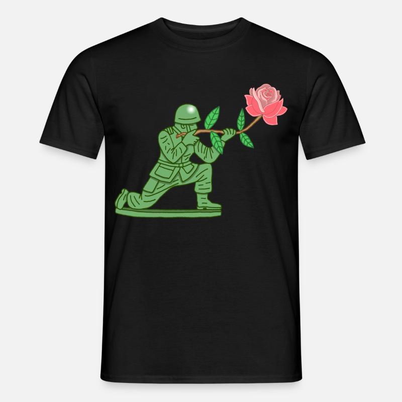 Peacekeeper - Männer T-Shirt - Schwarz