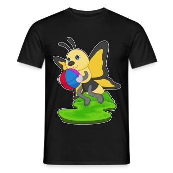 Natation papillon Water-polo Été - T-shirt homme - noir - Devant - AI Model Male 178 light (178cm)