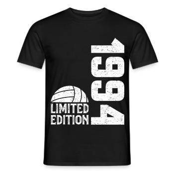 30e Anniversaire 1994 Édition Limitée Volleyball - T-shirt homme - noir - Devant - AI Model Male 178 light (178cm)
