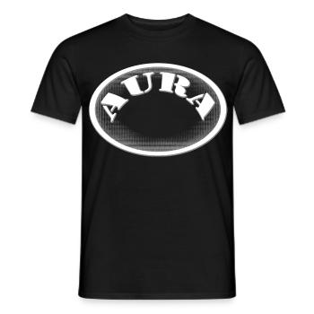 Aura Youth Word of the Year 2024 - Men's T-Shirt - black - Front - AI Model Male 178 light (178cm)