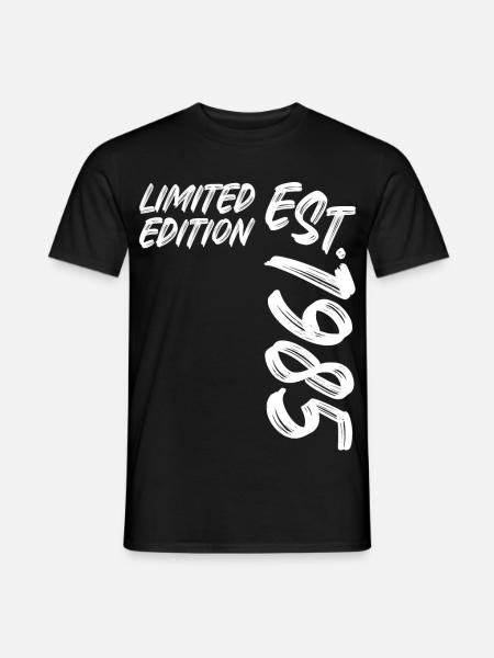 Limited Edition Est. 1985 - Men's T-Shirt - black
