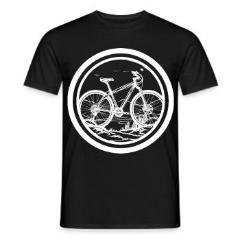 Vtt - T-shirt homme - noir - Devant - AI Model Male 178 light (178cm)