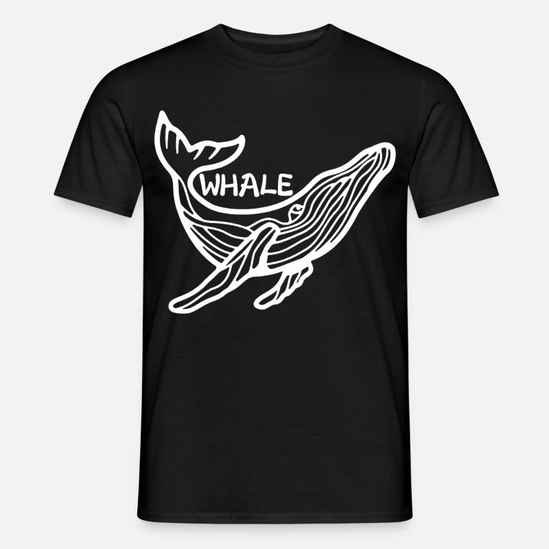 Le géant des mers - T-shirt homme - noir