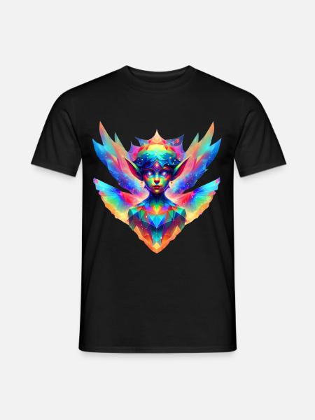 Elfe (01) - Männer T-Shirt - Schwarz