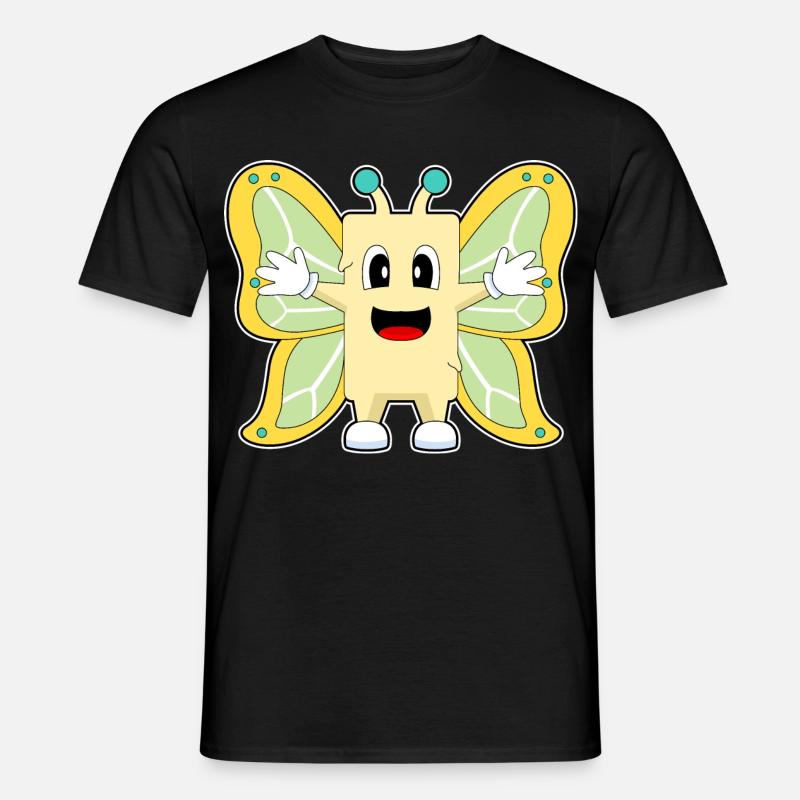 Beurre de papillon - T-shirt homme - noir