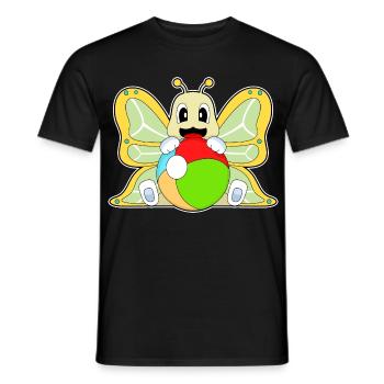 Natation papillon Water-polo Été - T-shirt homme - noir - Devant - AI Model Male 178 light (178cm)
