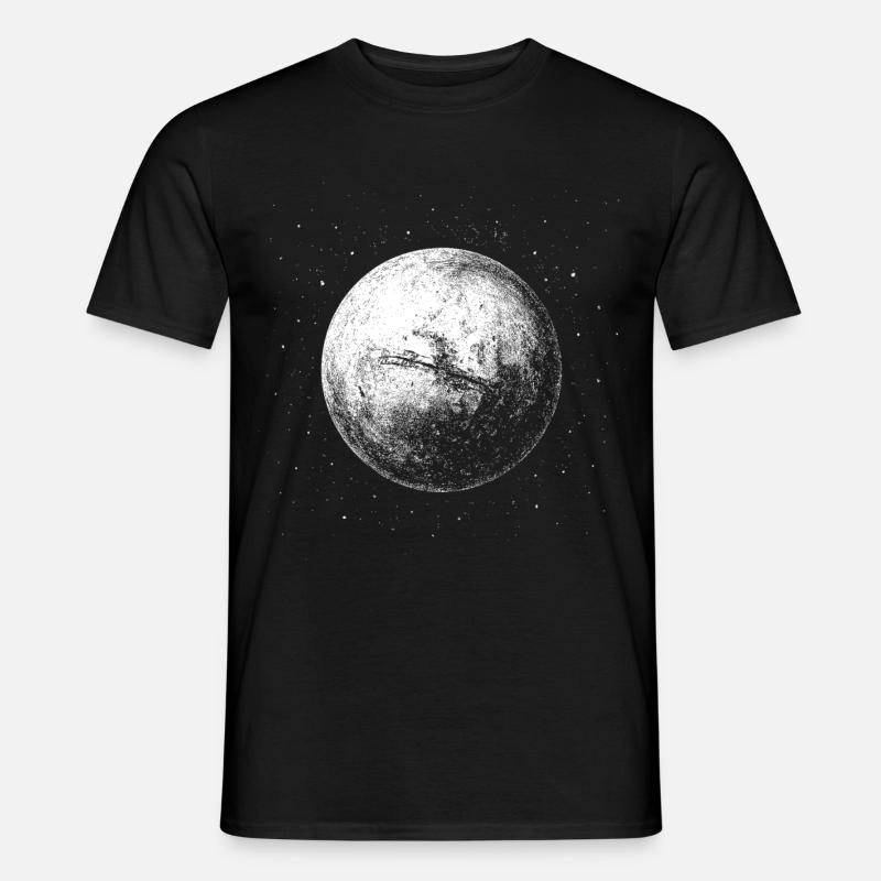Marsmagnet - Männer T-Shirt - Schwarz