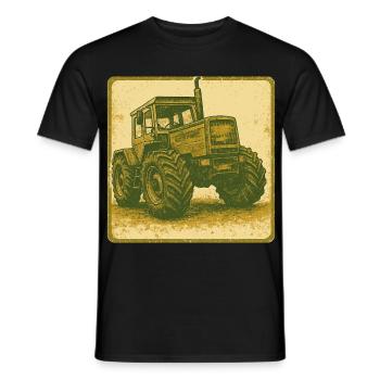 Ackerbeißer - Männer T-Shirt - Schwarz - Vorne - AI Model Male 178 light (178cm)