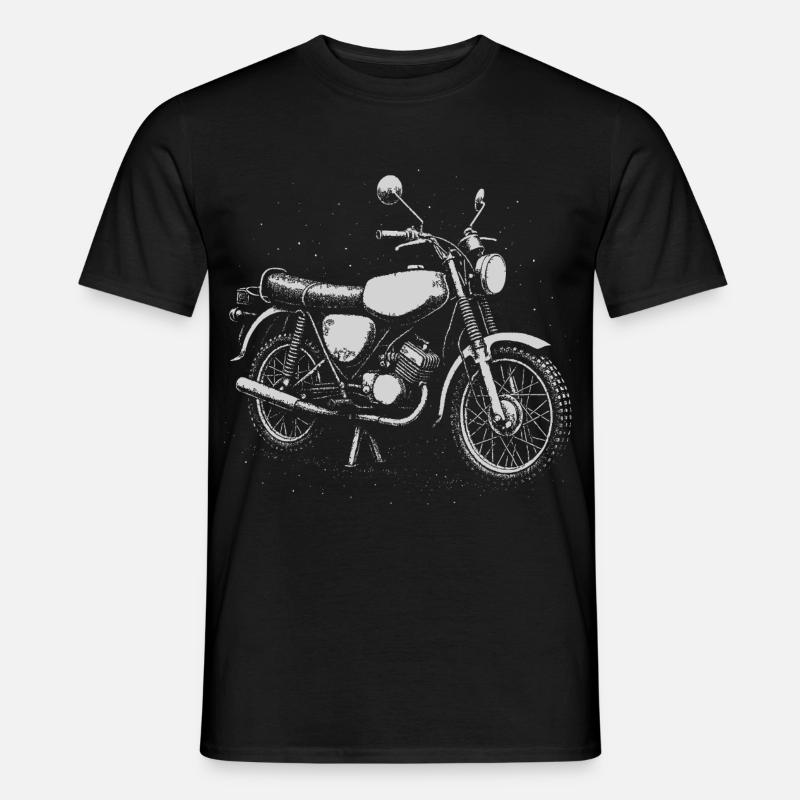 Zweitakt Liebe - Männer T-Shirt - Schwarz
