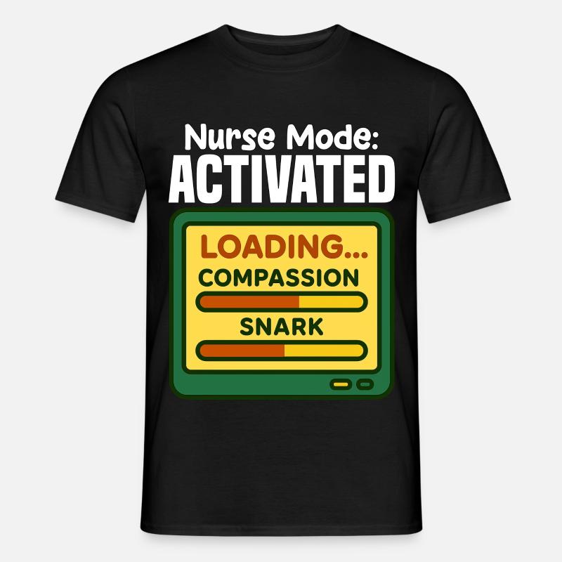 KRANKENSCHWESTER-MODUS AKTIVIERT - SCHWESTER-GESCHENK - Männer T-Shirt - Schwarz