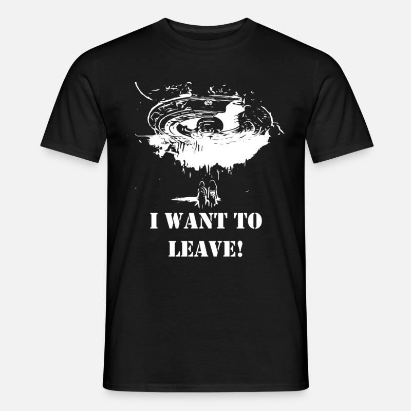 Take Me Away - Männer T-Shirt - Schwarz