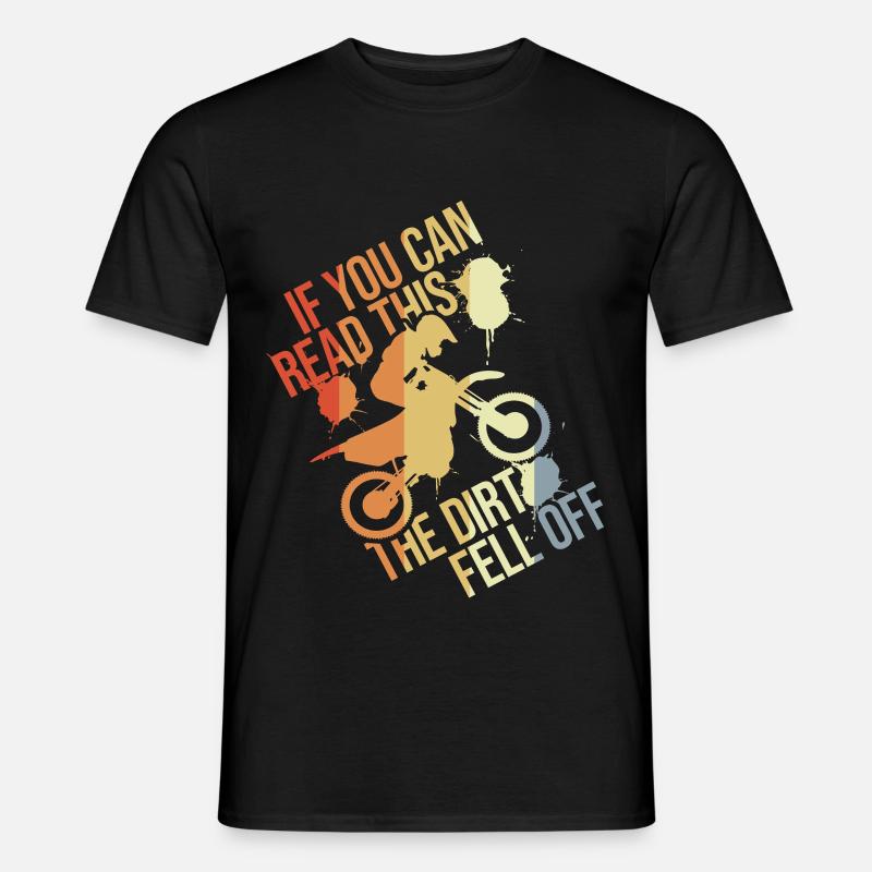 Der Dreck ist bereits ab - Männer T-Shirt - Schwarz