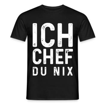 Dicton sarcastique - Je ne te dirige rien - T-shirt homme - noir - Devant - AI Model Male 178 light (178cm)