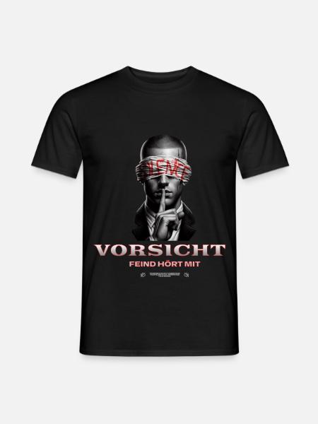 Drôle de vœu de silence - T-shirt homme - noir