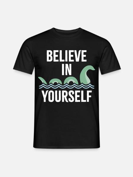 Croyez en vous - T-shirt homme - noir