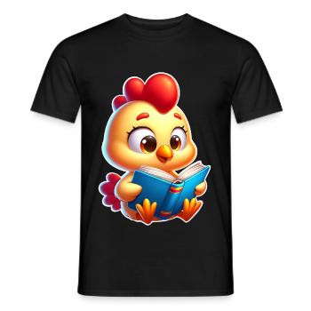 Read - Men's T-Shirt - black - Front - AI Model Male 178 light (178cm)