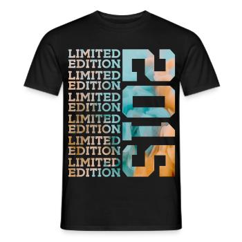 ÉDITION LIMITÉE 2015 11 ANS 11E ANNIVERSAIRE - T-shirt homme - noir - Devant - AI Model Male 178 light (178cm)