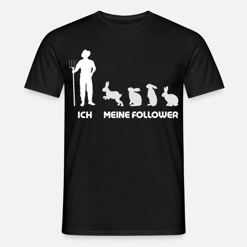 Moi, mes disciples, Rabbit Man - T-shirt homme - noir