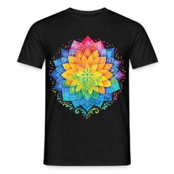 Mindfulness Affirmation Emotional Resilience - Men's T-Shirt - black - Front - AI Model Male 178 light (178cm)