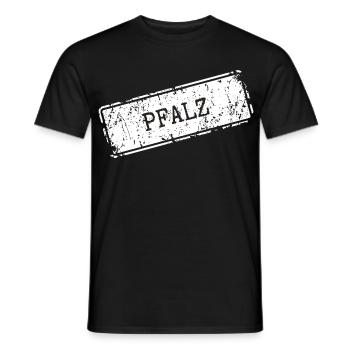 Fascination Palatinate Wine Country Design - Men's T-Shirt - black - Front - AI Model Male 178 light (178cm)