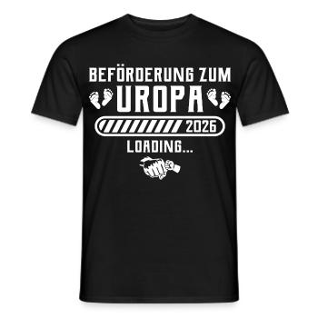 Arrière-grand-père 2026 annonce grossesse arrière-grand-père - T-shirt homme - noir - Devant - AI Model Male 178 light (178cm)