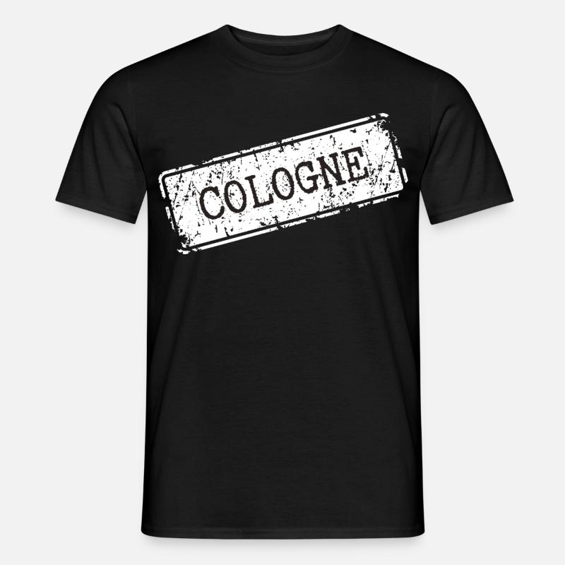 Cologne - Männer T-Shirt - Schwarz