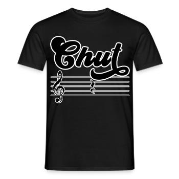 Silence Solfeggio Gift Musiker und Schülerin - Männer T-Shirt - Schwarz - Vorne - AI Model Male 178 light (178cm)