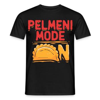 Pelmeni Mode On Pelmenis - Men's T-Shirt - black - Front - AI Model Male 178 light (178cm)