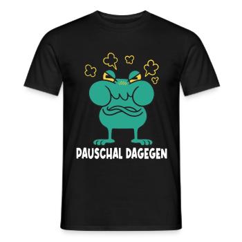 Lustiges Büro Geschenk Morgenmuffel Kollege - Männer T-Shirt - Schwarz - Vorne - AI Model Male 178 light (178cm)