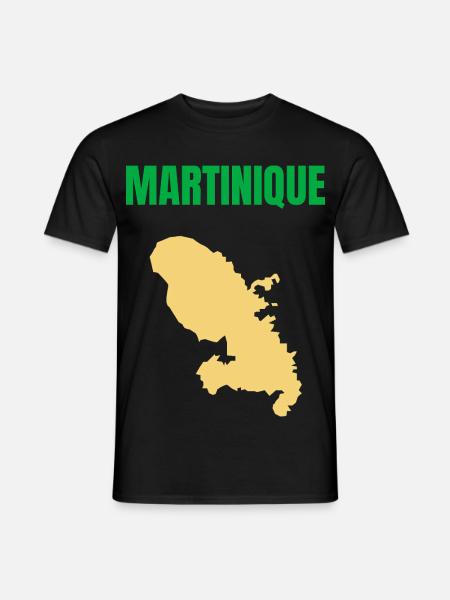 Martinique – West Indies T-shirt - Men's T-Shirt - black
