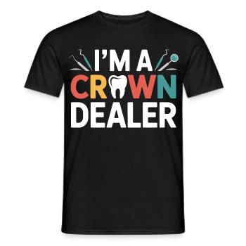 Zahntechniker Instrumentenkunst - Männer T-Shirt - Schwarz - Vorne - AI Model Male 178 light (178cm)