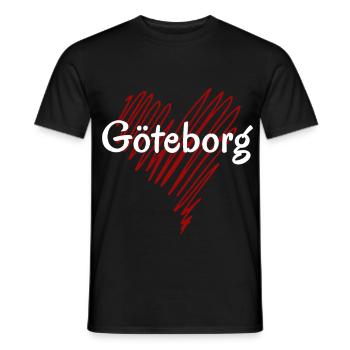 Master Göteborg, Göteborg Schweden - Männer T-Shirt - Schwarz - Vorne - AI Model Male 178 light (178cm)