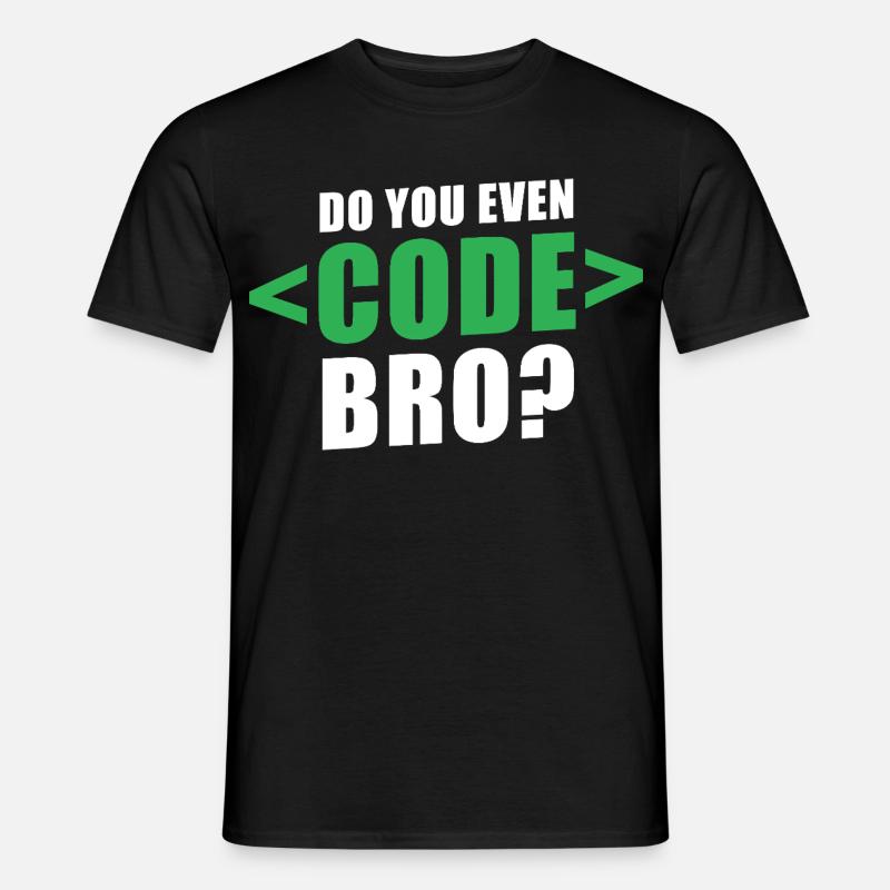 Codez-vous même Bro Graphic - T-shirt homme - noir