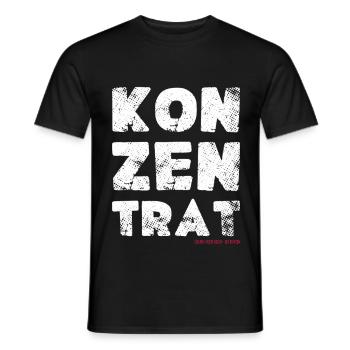 Je ne suis pas petit, je suis un concentré qui dit - T-shirt homme - noir - Devant - AI Model Male 178 light (178cm)