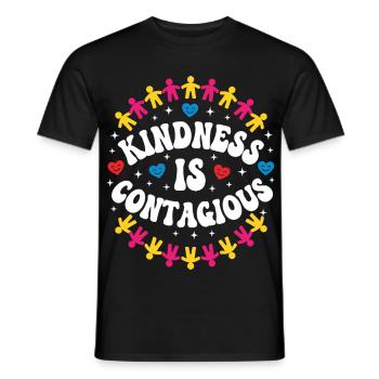 Kindness Emotional Learning Teacher SEL - Men's T-Shirt - black - Front - AI Model Male 178 light (178cm)