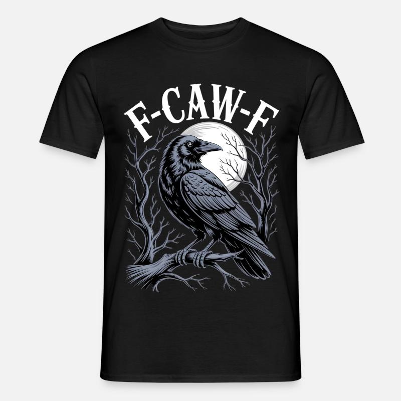 Rabenmond Gothic Emblem - Männer T-Shirt - Schwarz