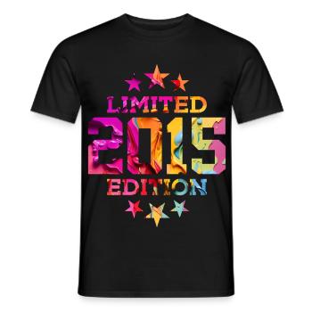ÉDITION LIMITÉE 2015 11E ANNIVERSAIRE - T-shirt homme - noir - Devant - AI Model Male 178 light (178cm)