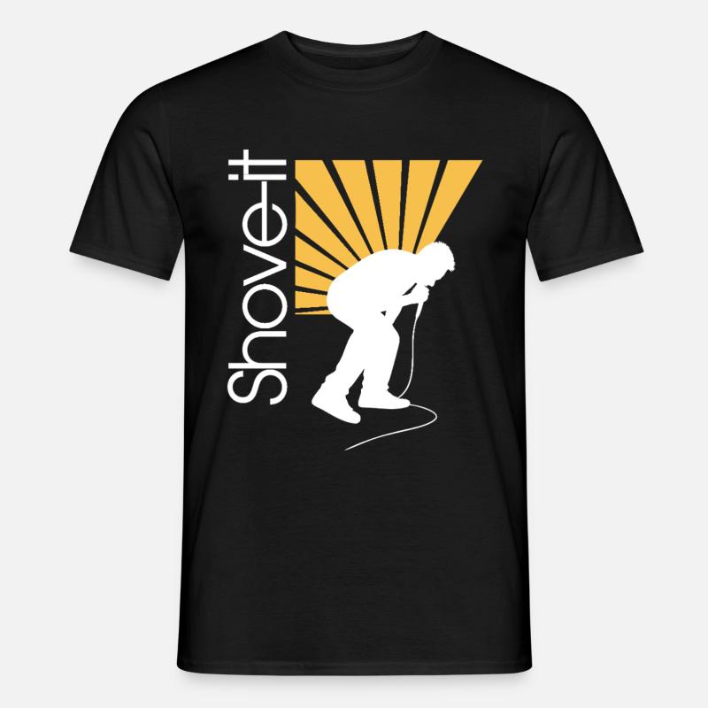 SCHIEB ES, SCHIEB ES!! -AFFE - Männer T-Shirt - Schwarz