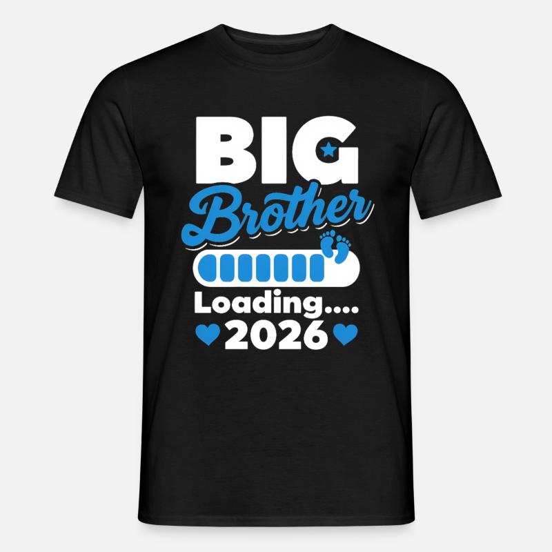 Big Brother Loading 2026 - Männer T-Shirt - Schwarz