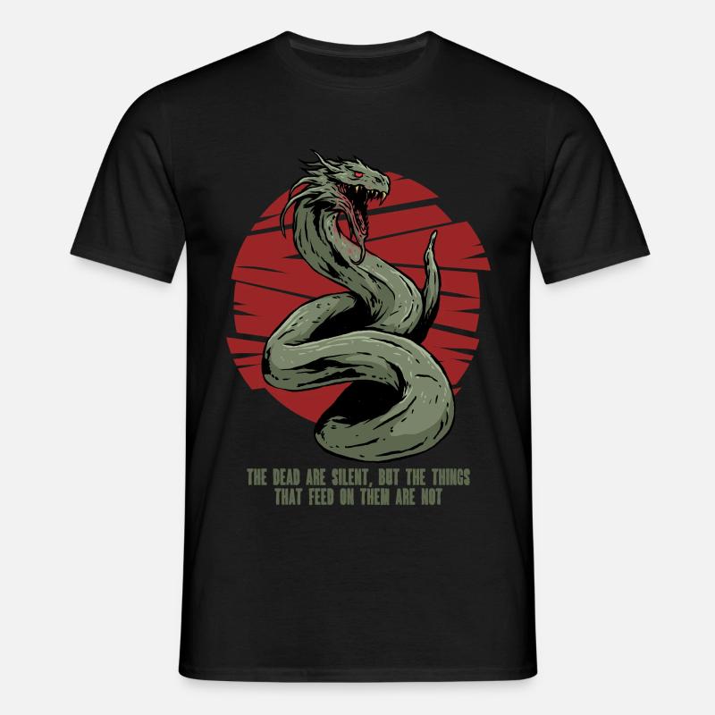 Basilisk Mythological Creatures - Men's T-Shirt - black