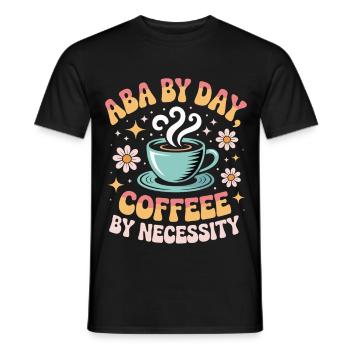 L’autisme n’est pas un trouble, c’est de la magie - T-shirt homme - noir - Devant - AI Model Male 178 light (178cm)